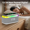 JEDEL 4-In-1 Speaker, Wireless Charger, Alarm Clock, Display Time and RGB Ambient Light