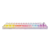 JEDEL KL-150 Transparent Wired Mechanical Keyboard Crystal Switch