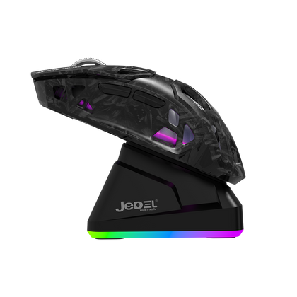 JEDEL GWH-111 Tri Mode Gaming Mouse with Dock 12000 DPI