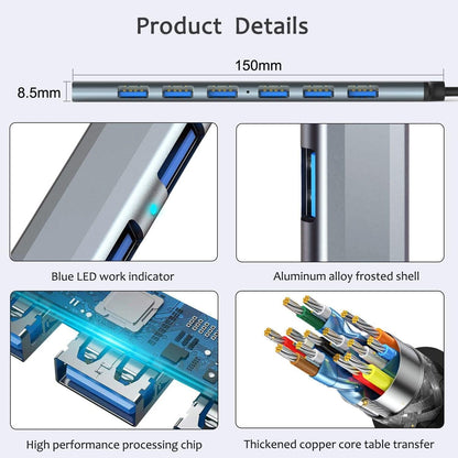 Speed-X 7 USB Ports Hub