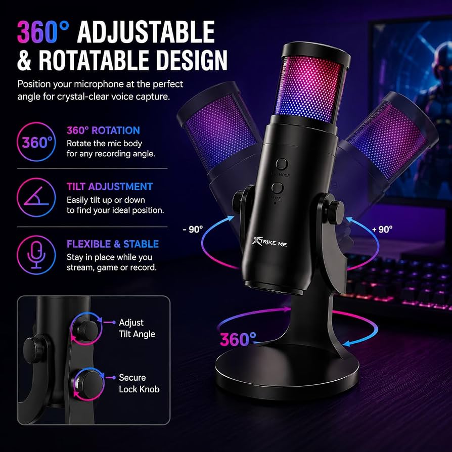 XTRIKE-ME XMC-03 Streaming Microphone