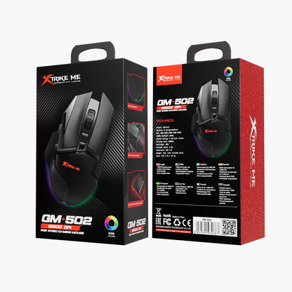 Xtrike Me GM-502 Wired Gaming Mouse 12800 DPI