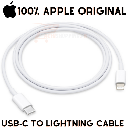 Original Apple USB-C To Lightning Cable Meter