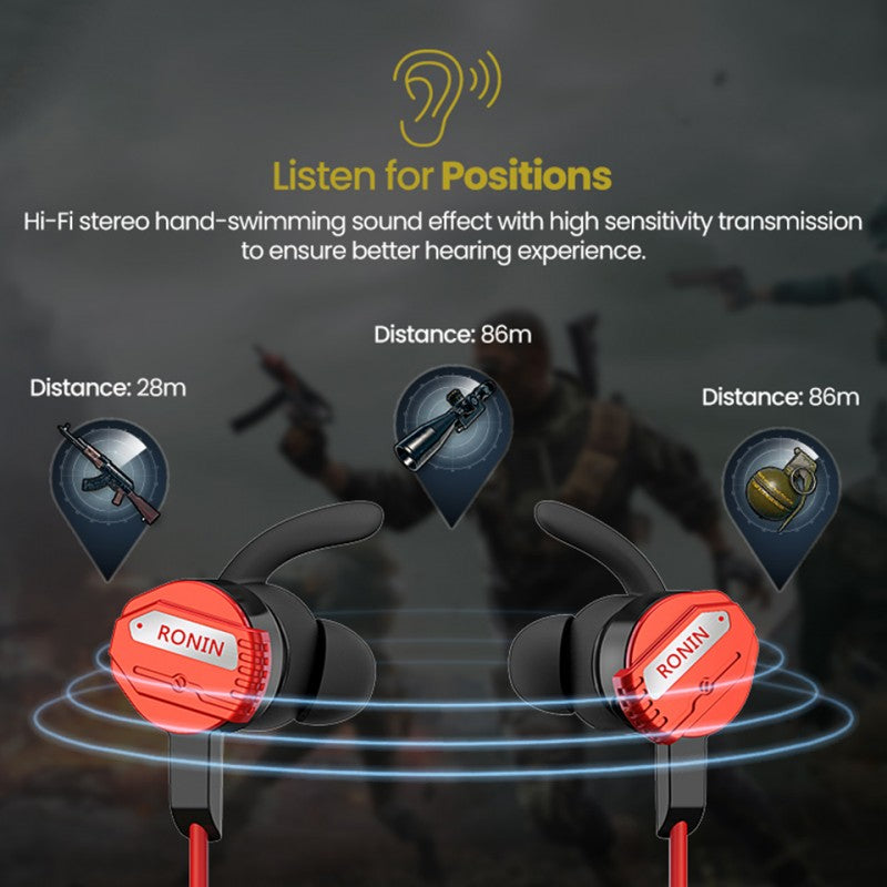 Ronin R-007 Gaming Handsfree 3.5MM AUX Earphones