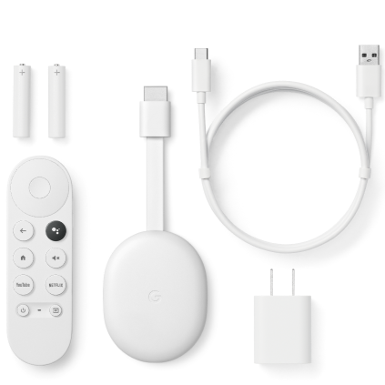 Chromecast 4 with Google TV HD