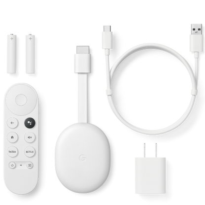 Chromecast 4 with Google TV HD