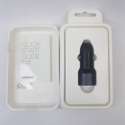 Original Samsung Fast Car Charger 15W Dual USB Port