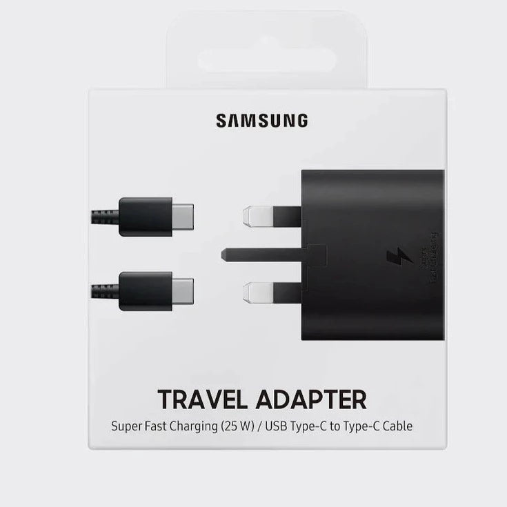 Original Samsung 25W Super Fast Charger with Cable