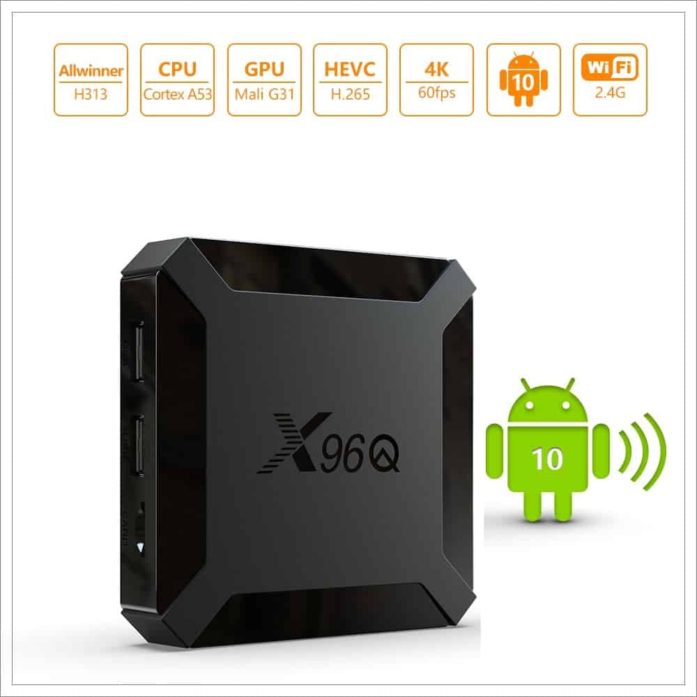 Original X96Q Android TV Box 2GB 16GB
